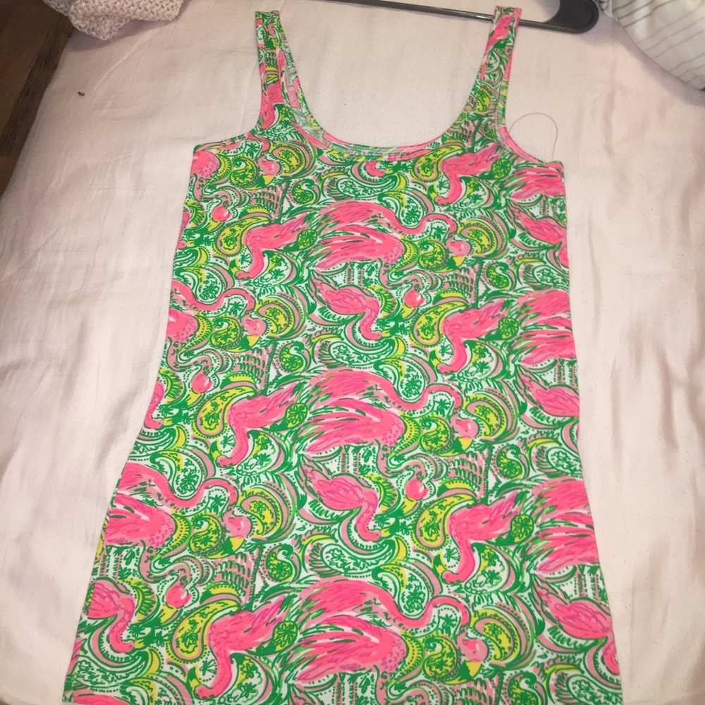 Lilly Pulitzer Flamingo Tank Top